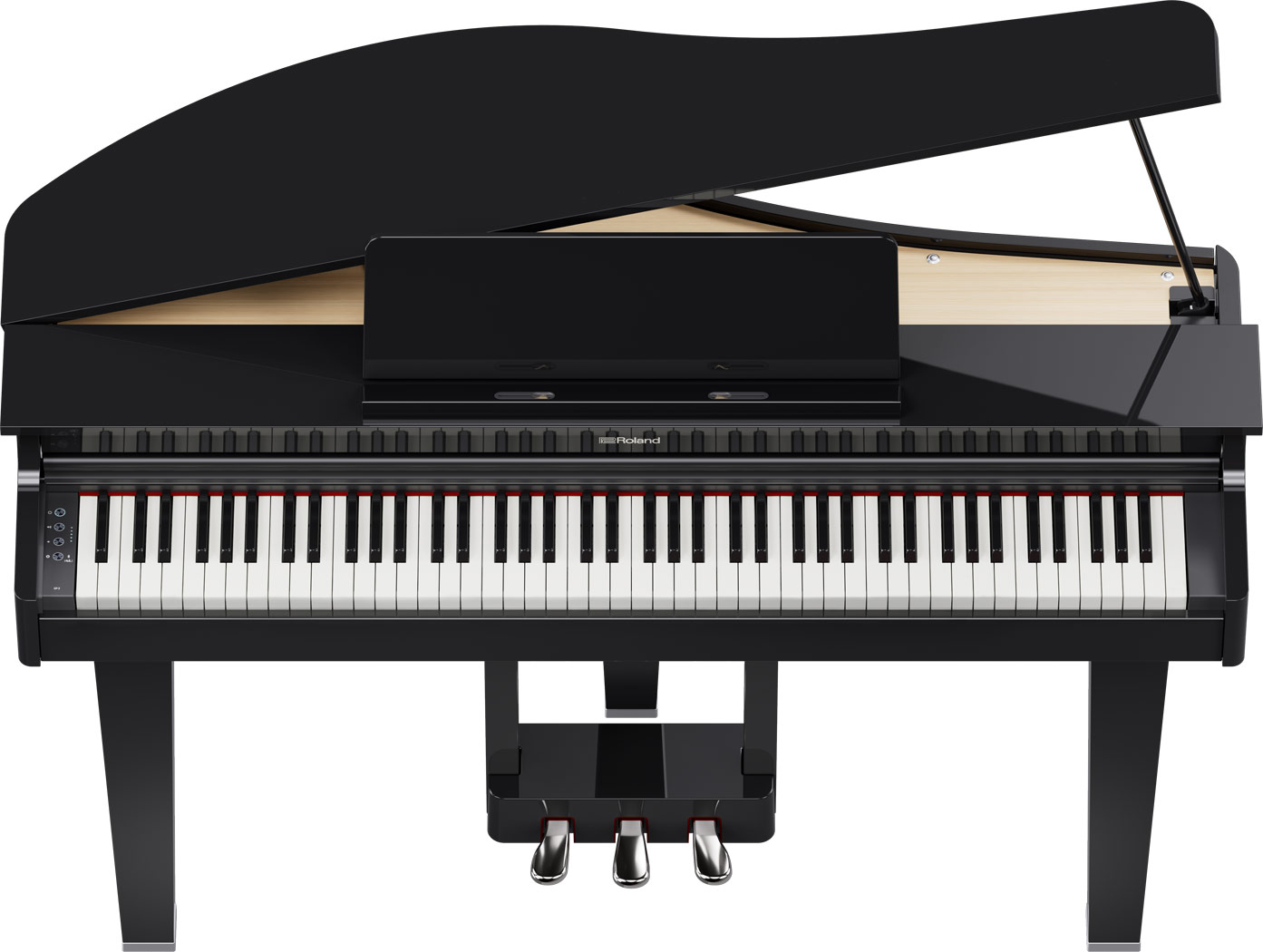 ROLAND GP-9M PE - Piano à queue numérique noir premium 
