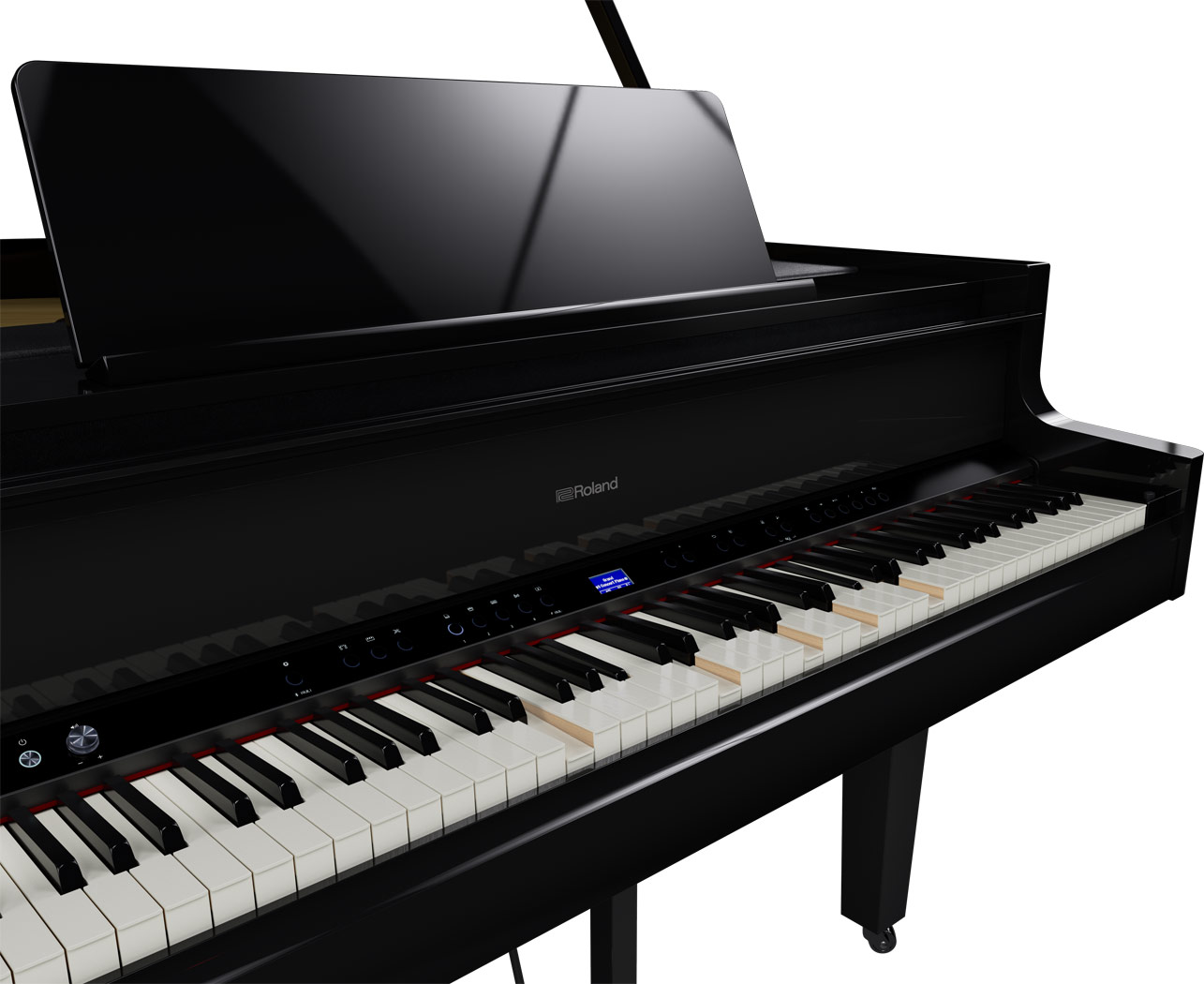 Roland GP-6-PW piano à queue numérique blanc brillant